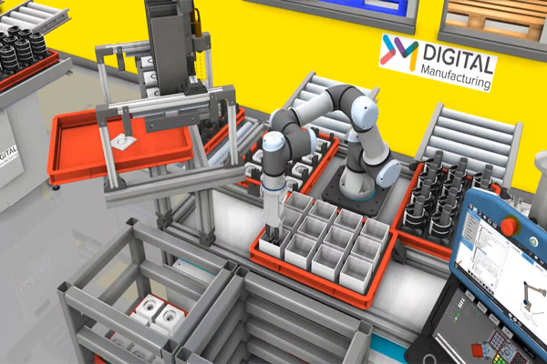 數字化工廠產線仿真