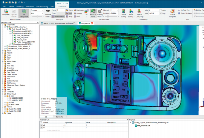 CST三維電磁場仿真軟件
