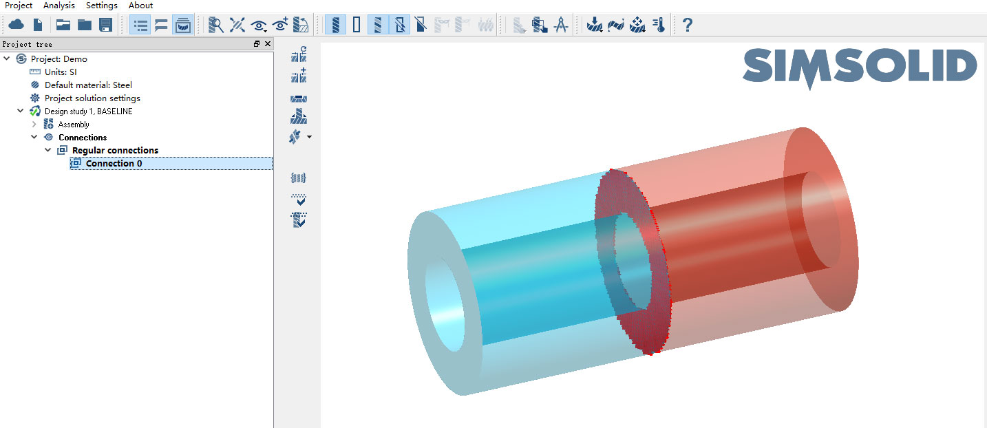 SimSolid熱分析案例