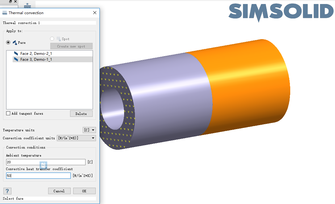 SimSolid熱分析案例