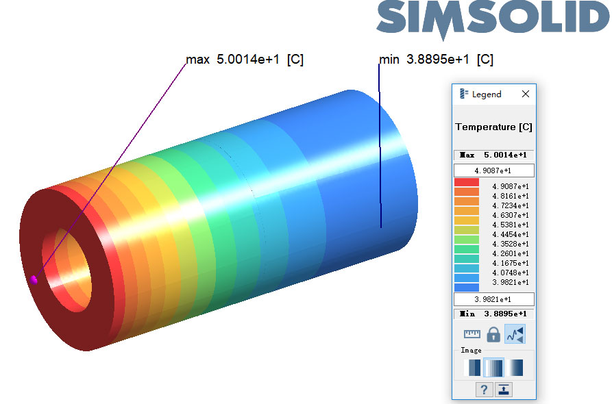 SimSolid熱分析案例